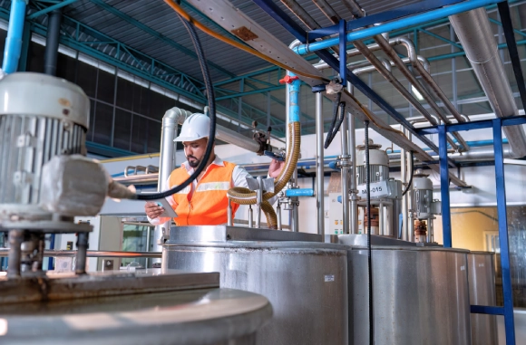Supplier installed effluent water treatment plant