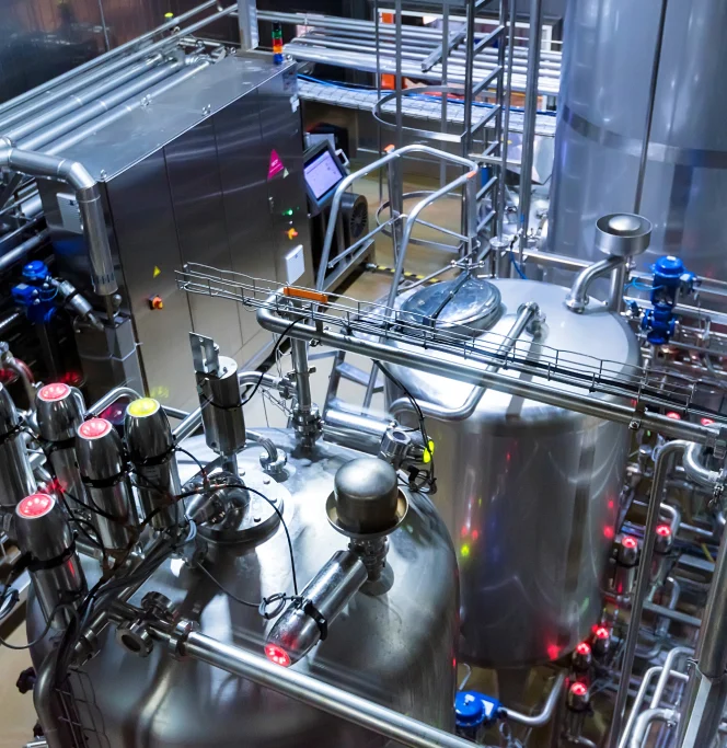 Water and wastewater treatment plant for pharmaceutical industry by Plizma Technology.