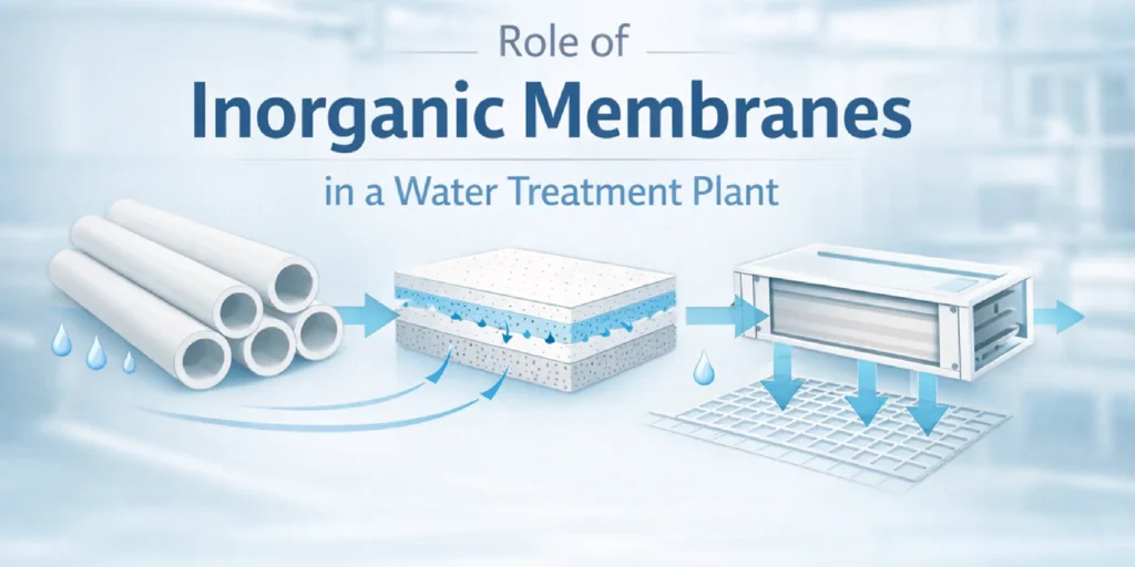 Role of inorganic membranes in water treatment