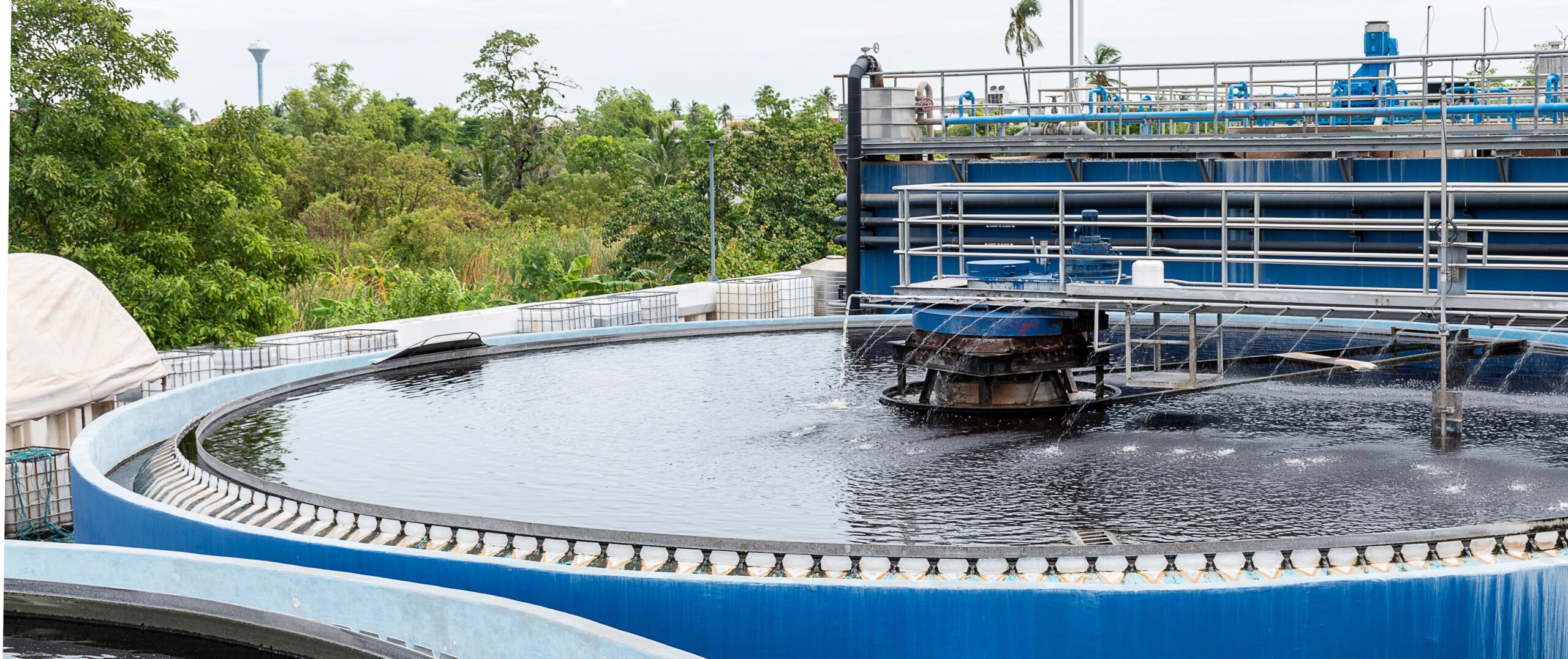 Industrial water treatment plant designed and executed by Plizma Technology in India