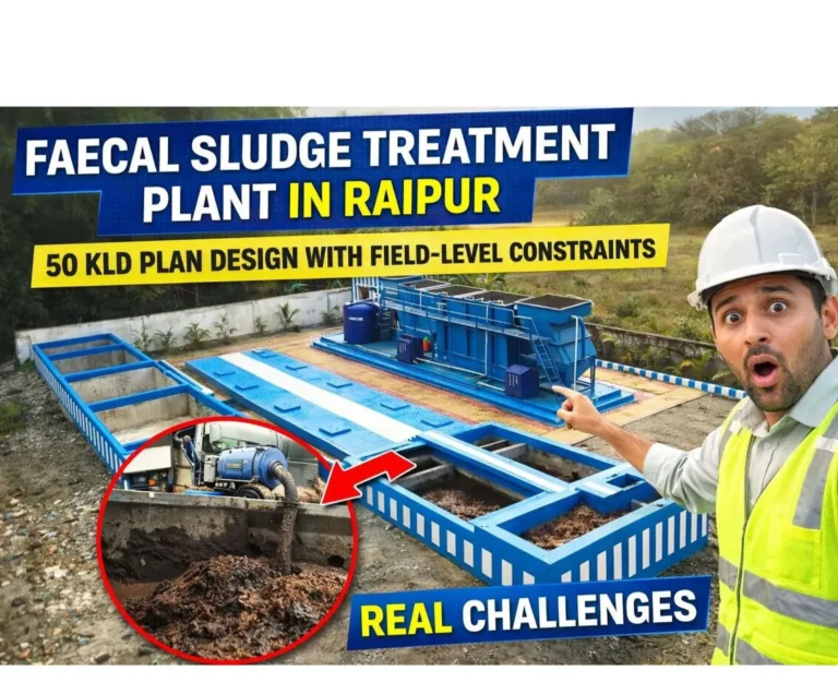 Faecal Sludge Treatment Plant In Raipur