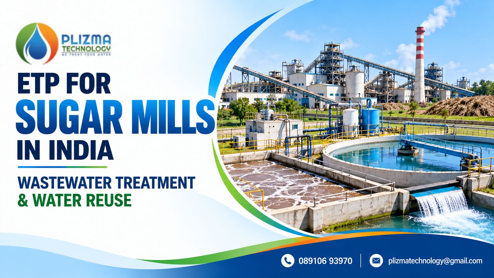 Sugar Mill ETP Water Reuse Solutions